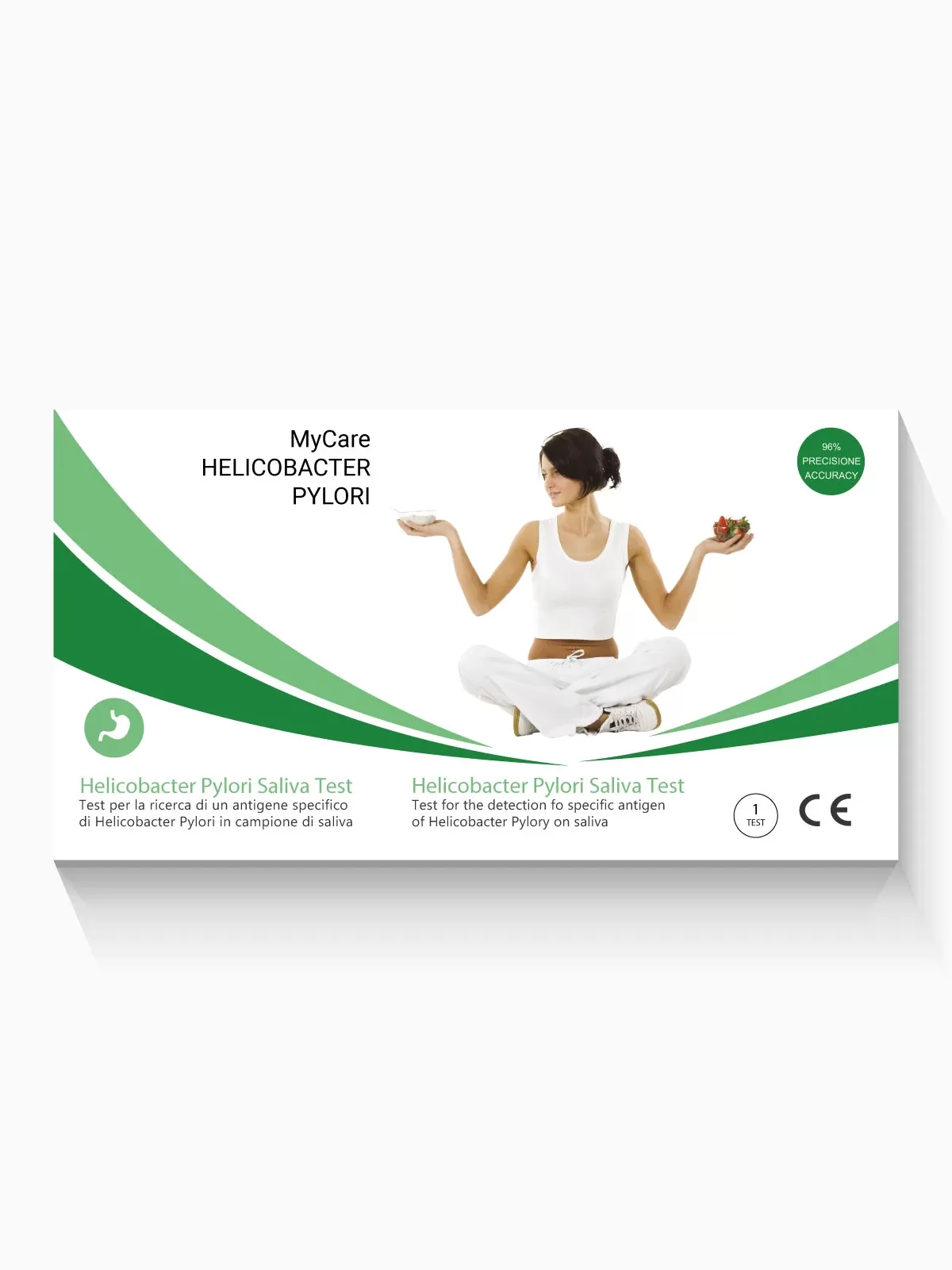 Helicobacter pylori su saliva